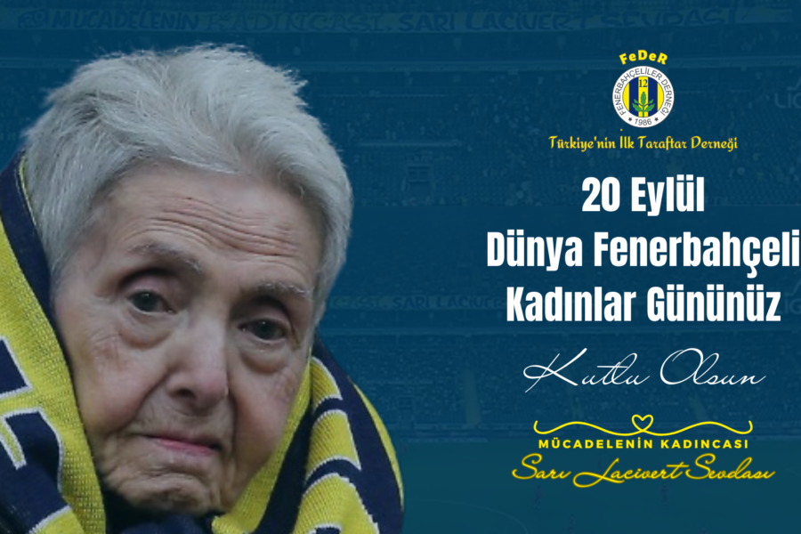 20 Eylül Dünya Fenerbahçeli Kadınlar Günümüz kutlu olsun.